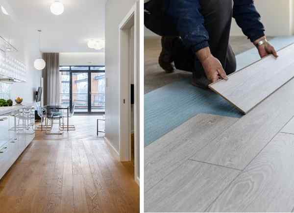 Qual é a diferença? Madeira de lei projetada vs. Piso laminado