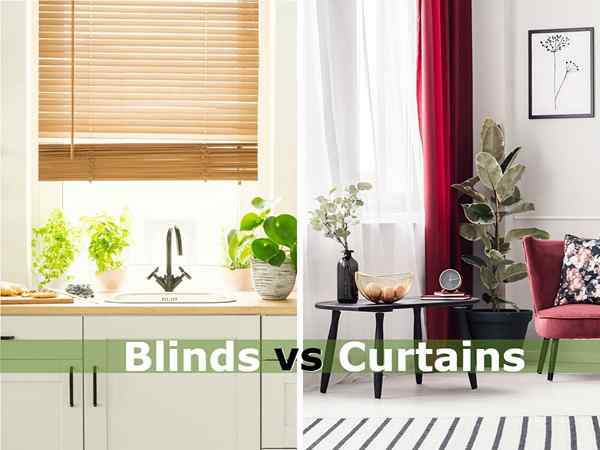 ¿Qué tratamiento con ventana funciona mejor para su casa?? Persianas vs. Cortinas
