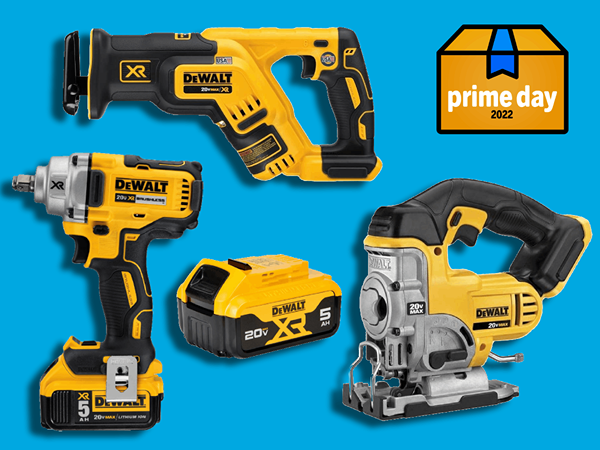 Alat Dewalt diskon hingga 60% selama Amazon Prime Day 2022 hari ini