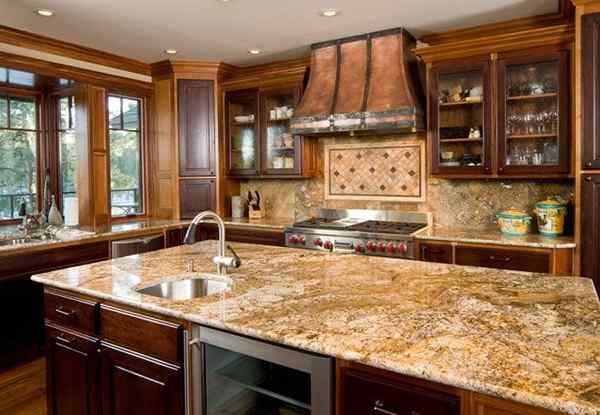 Cara Menggariskan Countertop Granit