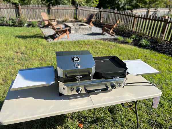 Conozca la parrilla más versátil que puede tomar el traspaso o el viaje por carretera