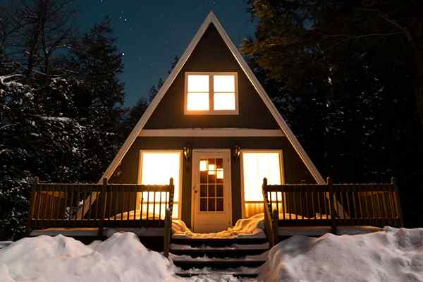 Die Vor- und Nachteile des Lebens in einem A-Frame-Haus