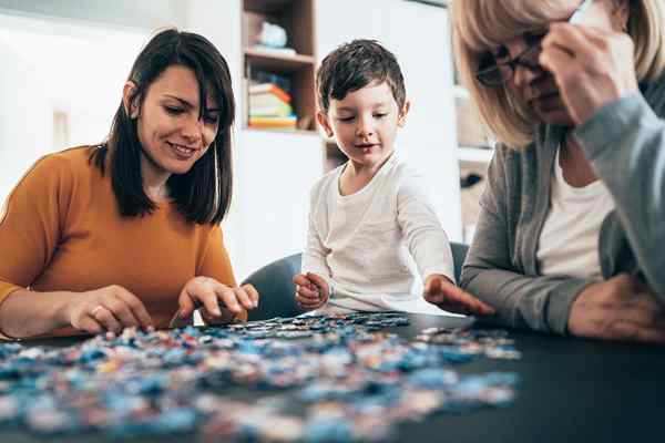 Como colar um quebra -cabeça