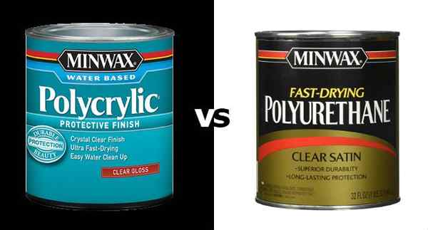 Quelle est la différence? Polycrylique vs. Polyuréthane