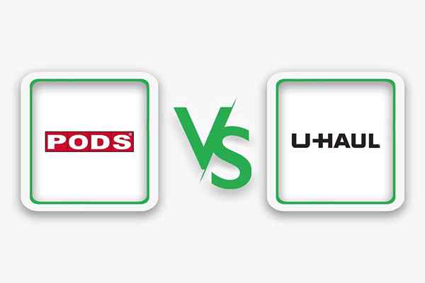 Vainas vs. U-Haul que contenedor de almacenamiento debe elegir en 2023?